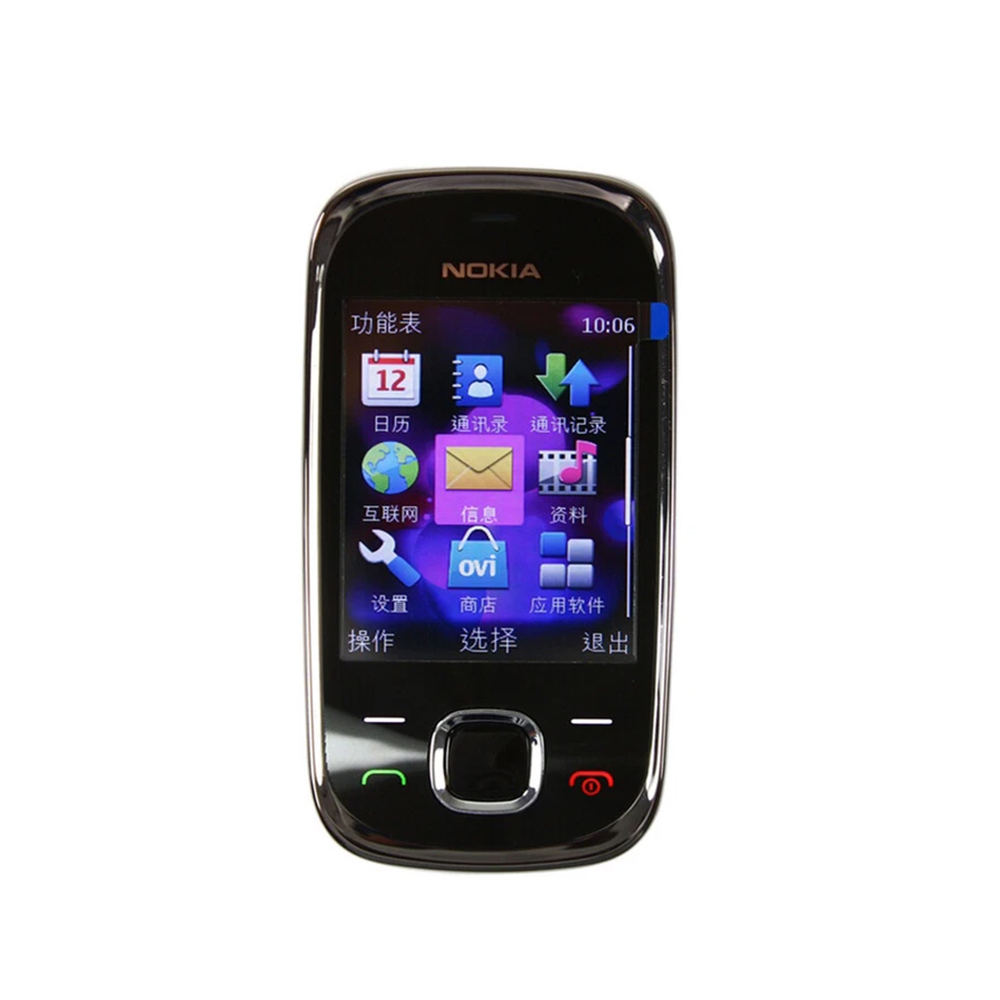 Graded Card Display - Nokia 7230 3G スライド式携帯電話 WCDMA ビデオ通話