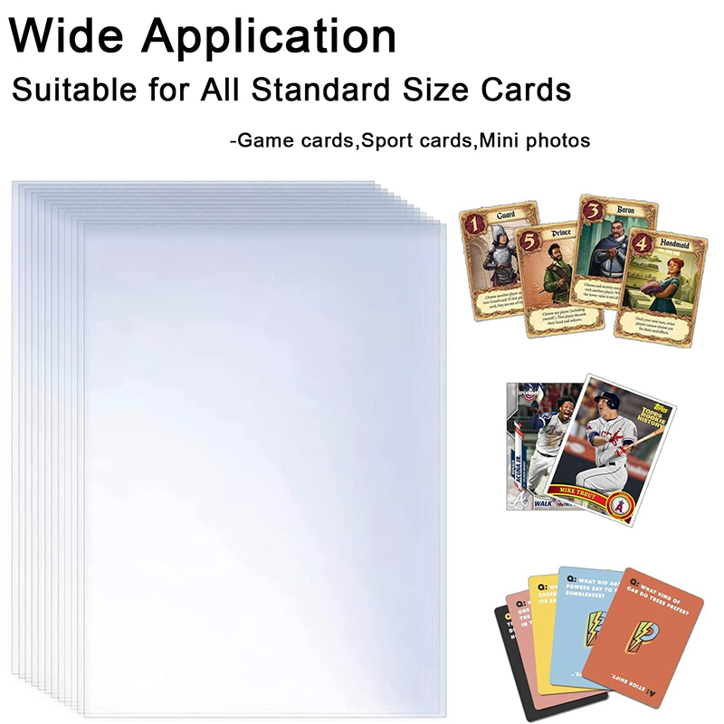 Card Penny Sleeve - 200枚入り 透明 トランプ カードカバー クリア プロテクター