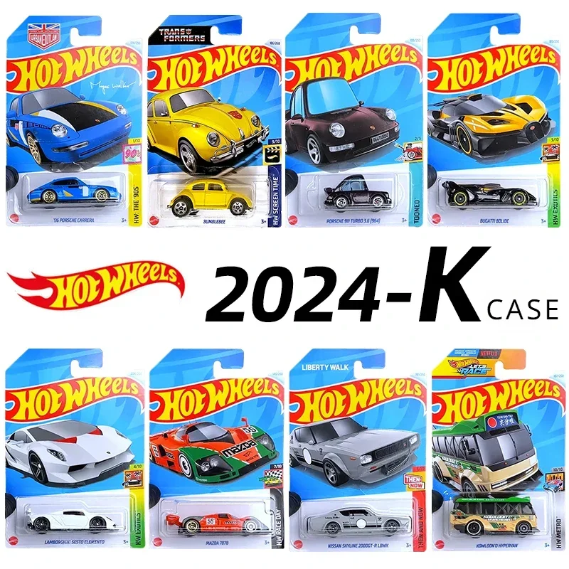 Die Cast Car 1 64 - 2024 C4982 ケースK オリジナル ホットウィール 1/64