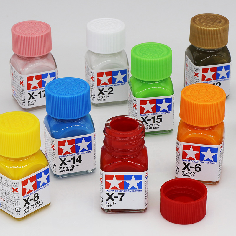 タミヤオイルベースエナメルペイントグロス、ツダムモデル、グダ - Tamiya Model Paint Set のレビューと価格