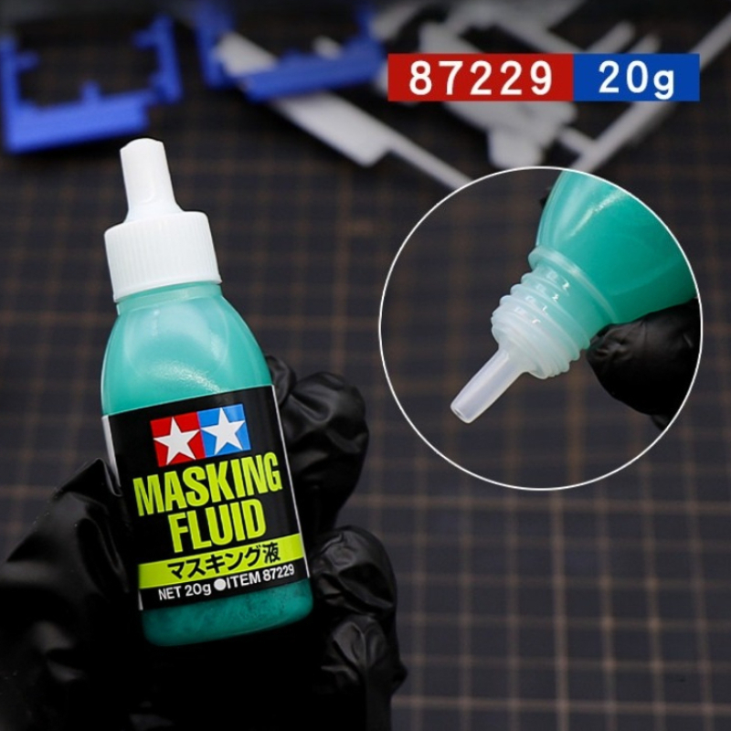 タミヤ 87229 水性マスキング液 20g 剥がせるカット - Tamiya Model Paint Set のレビューと価格