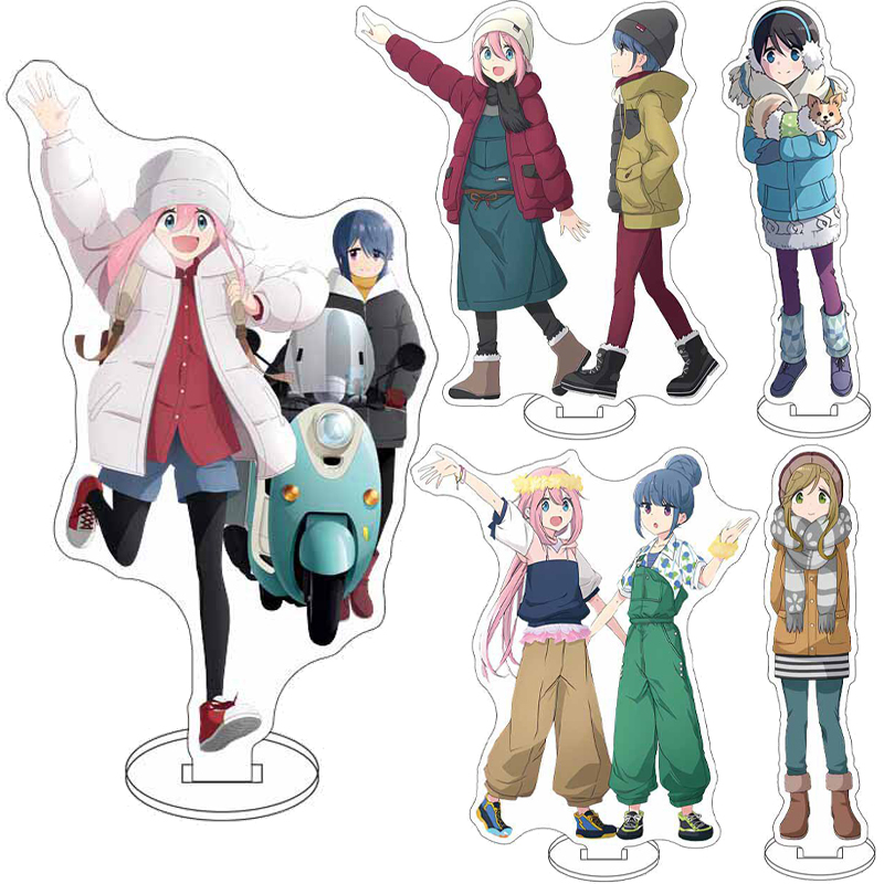 16CMアニメ ‌ ゆるキャン△フィギュア 島凛 立花ちあき - Figma Stand Set のレビューと価格