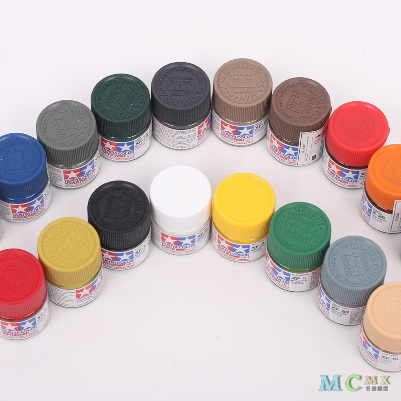 タミヤ ペイント顔料 プロピレンマット 消光モデル 水性 ネ - Tamiya Model Paint Set のレビューと価格