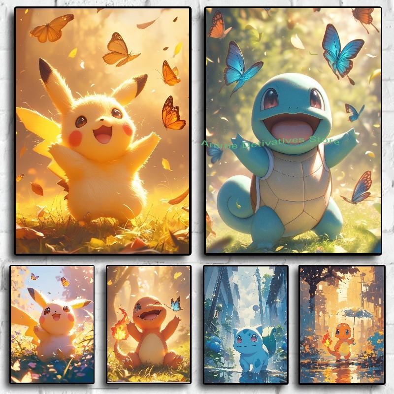 アニメフィギュア Hd リザードンフシギダネゼニガメヒトカゲ - Pokemon Binder Card のレビューと価格