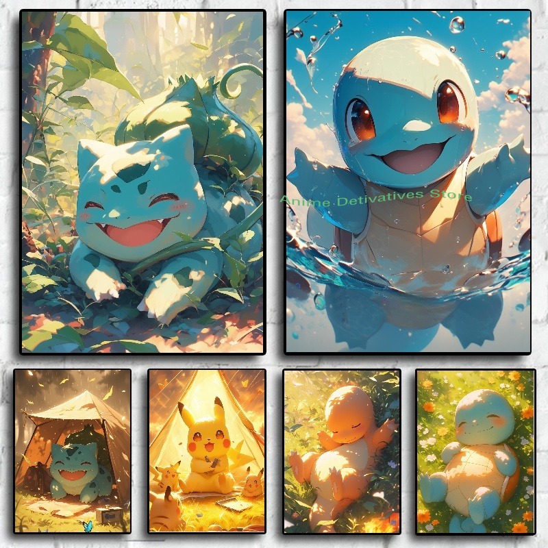 アニメフィギュア Hd リザードンフシギダネゼニガメヒトカゲ - Pokemon Binder Card のレビューと価格